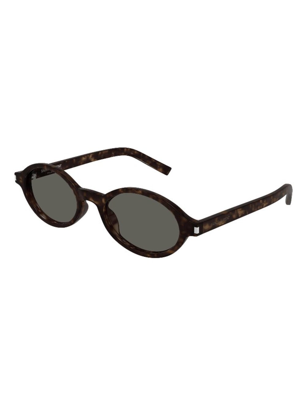 New Saint Laurent Women's Sunglasses Havana Square Grey Lens Acetate Frame SL 50